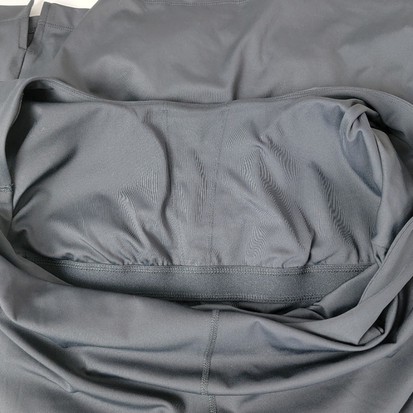 Old Navy Black PowerSoft Athletic Square Neck Dress With Shorts Sz XL NEW - Picture 8 of 14